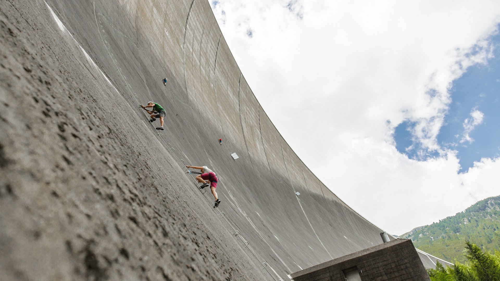 Klettern im Zillertal im Sommer Klettern im Zillertal im Sommer