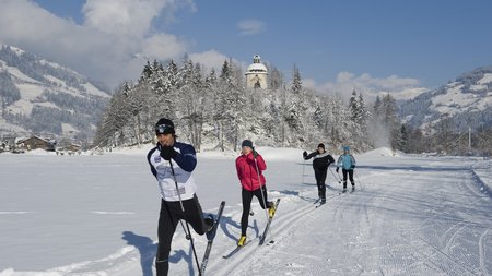 Cross-country skiing in Zillertal Arena Cross-country skiing in Zillertal Arena